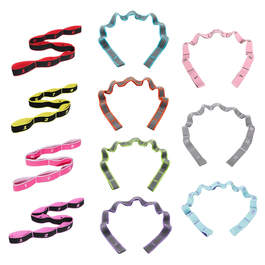

Elastic Yoga Pull Strap GYM Fitness Exercise Stretching Band Resistance Loop
