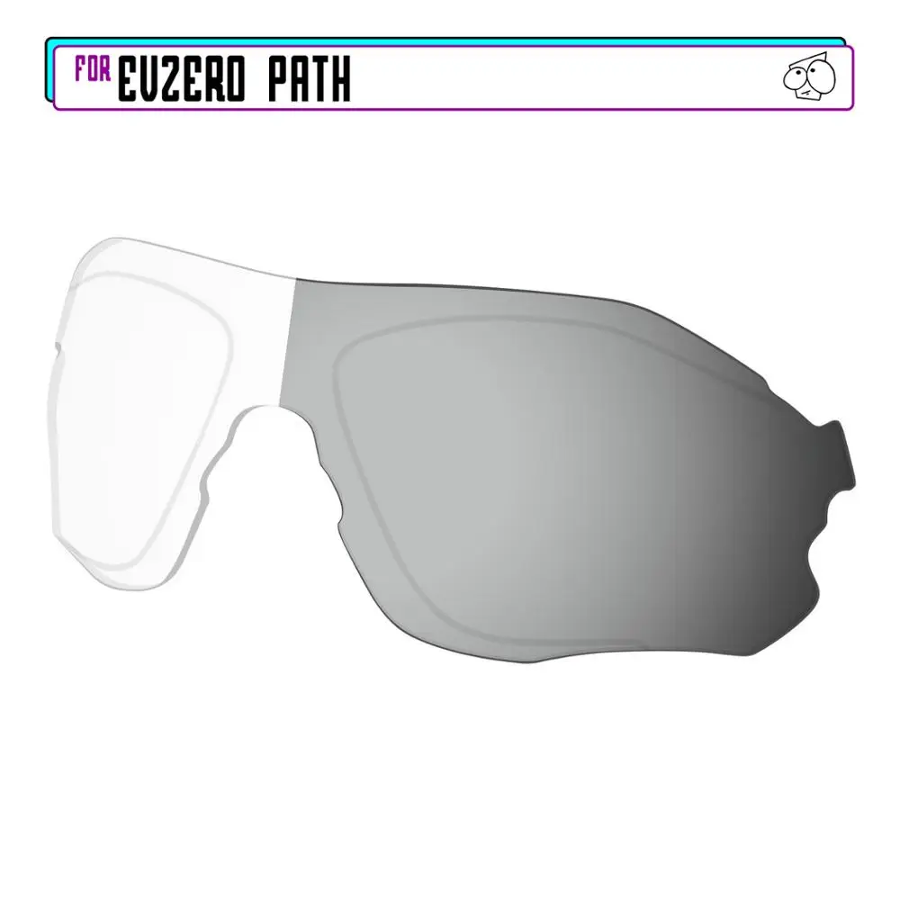 EZReplace Polarized Replacement Lenses for - Oakley EVZero Path Sunglasses - Eclipse Photochromic