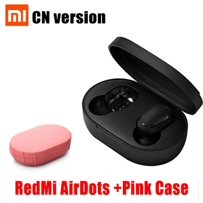 CN Package 2 Xiaomi Redmi Airdots True беспроводной Bluetooth 5,0 наушники TWS наушники Handsfree Eeadphones AI управление с микрофоном - Цвет: CN Package 2