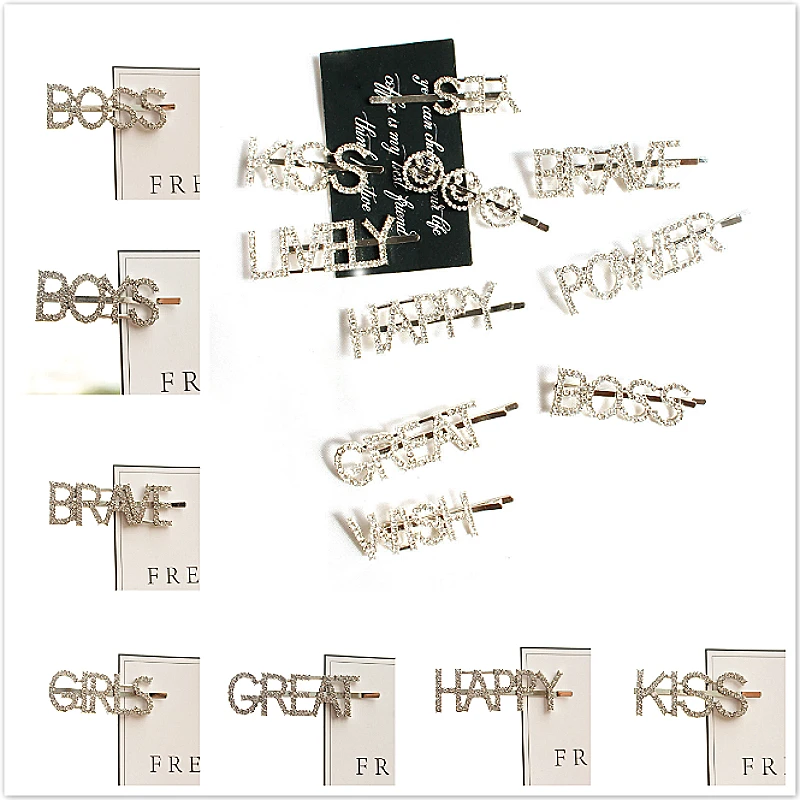 1 шт. блестящие украшения для волос женская элегантная Милая Модная стильная