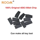 5102030 шт. 100% оригинальный чип автомобильного ключа 4D63 80bit чип для Ford Mazda 4D63 80bit чип может раскрыть ключи
