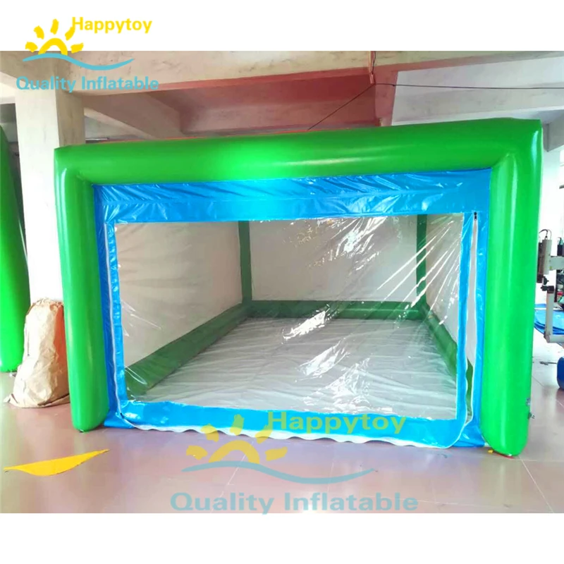 値段 プラトン PVC 防水インフレータブルガレージカバーテント販売のためのインフレータブルシェルター車カプセルショーケース