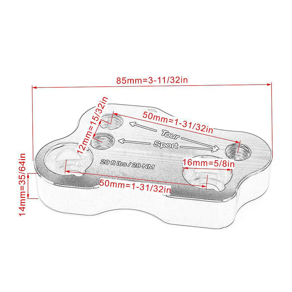 

Motorcycle Handle Bar Clamp Adapter Mount Handlebar Riser For Honda Goldwing GL1800 GL 1800 2018 2019 Motocross Accessories