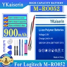 Аккумулятор ykaisсеребрин 900 мАч для Logitech M-RO052, MX Anywhere 2, MX Master, MX Master 2, MX Master 2, MX Master 2s, MX Master 3