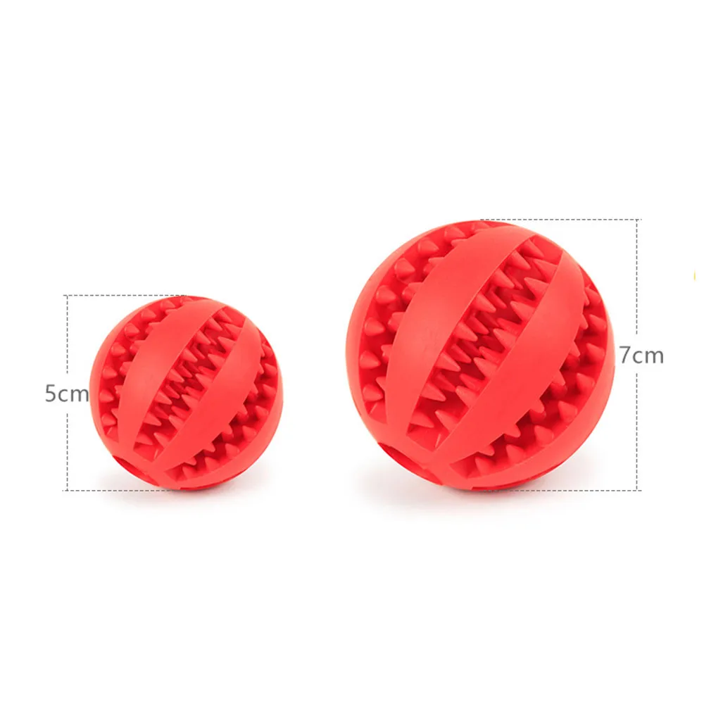 Игрушка для собак эластичный резиновый протекающий мяч игрушка Забавный