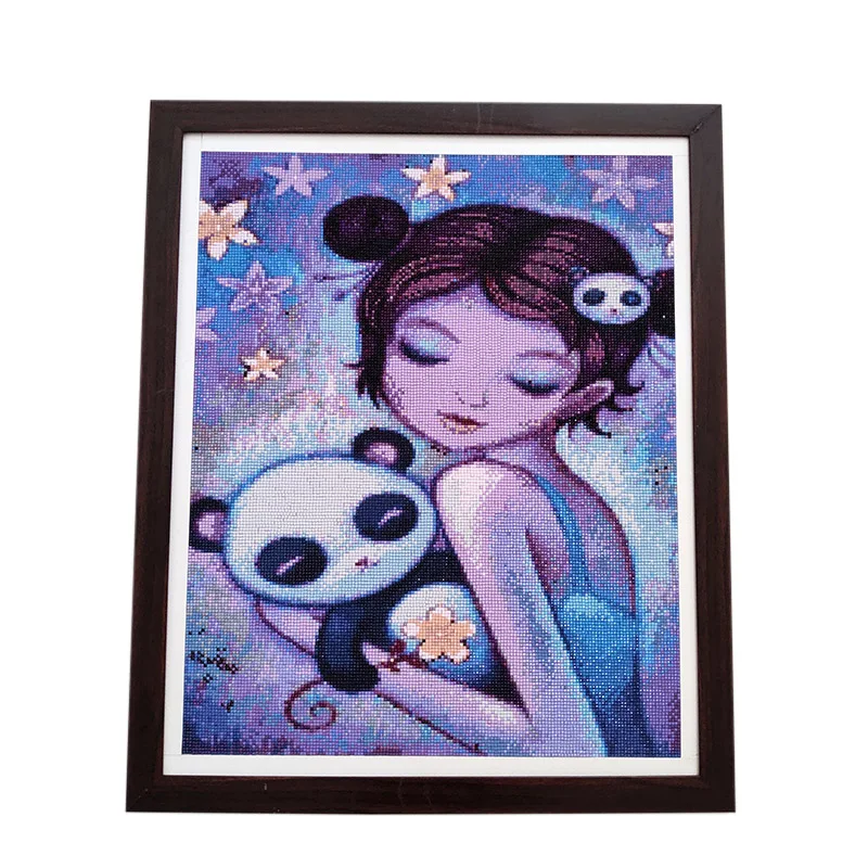 Modern PS Frame for Canvas Oil Painting Factory Price Wood Diamond DIY Picture Wall Decor Accessories | Дом и сад