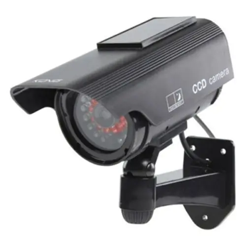 Поддельная камера видеонаблюдения на солнечной батарее с мигающим ИК