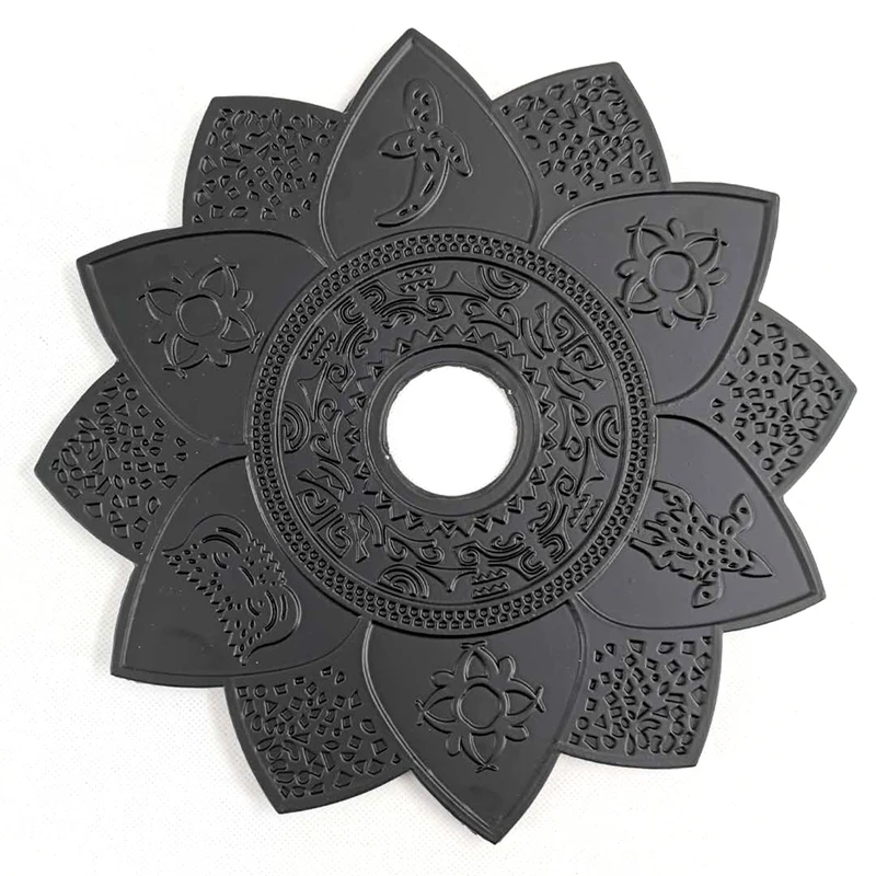 Металлический поднос для кальяна большие металлические черные подносы