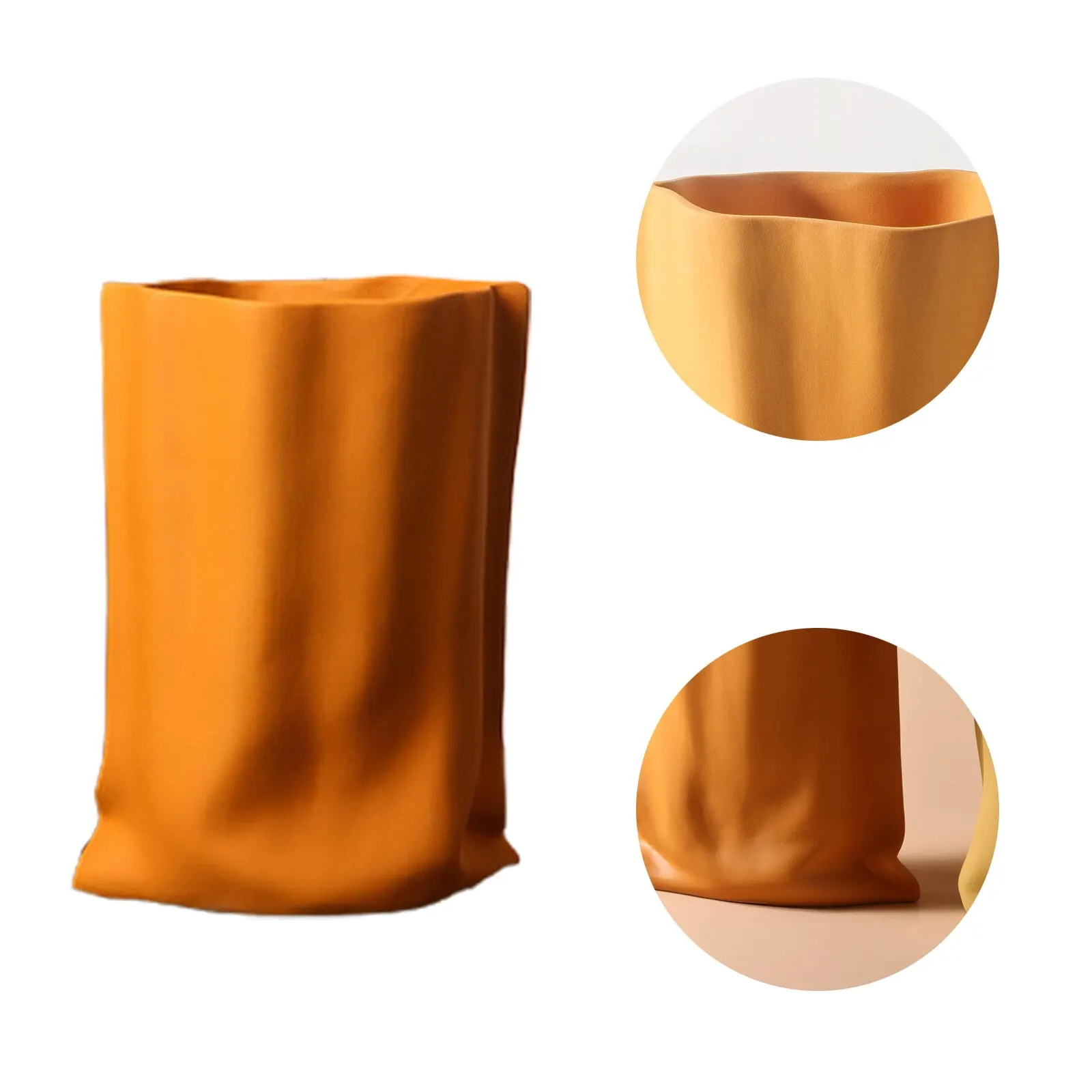 

Flower Vase Decoration Home Nordic Vase Basket Imitation Ceramic Flower Pot Flower Basket Nordic Decoration Vases For Flowers