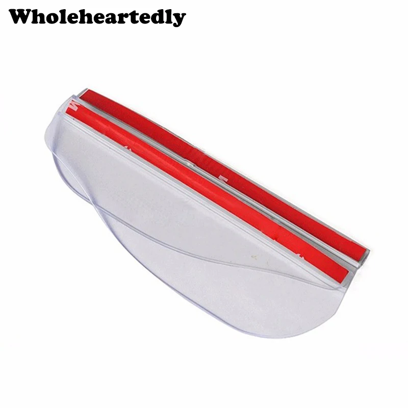 Новинка 1 пара Черный Прозрачный Универсальный гибкий ПВХ автомобильный