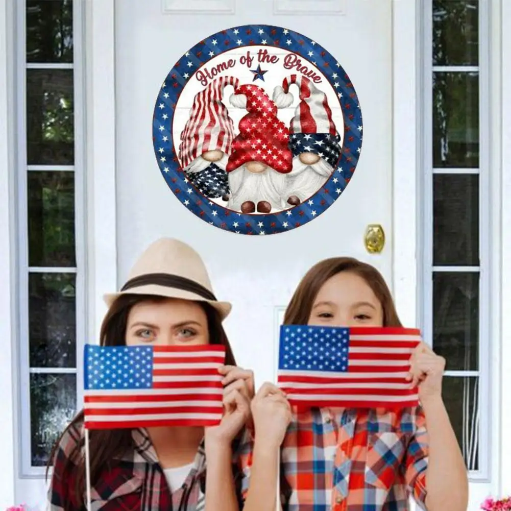 

Independence Day Home Welcome Decoration Door Wall Door Sign Front habitación Hanging комна декоѬ decoración для The de Y5M8