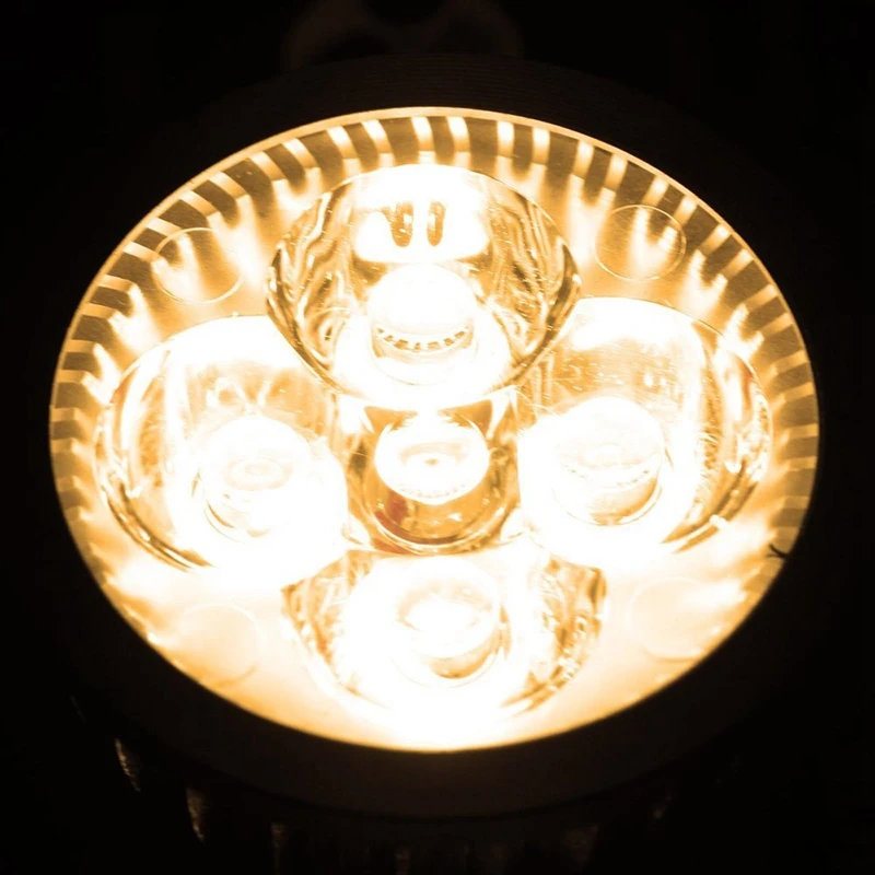 4W Диммируемая лампа MR16 LED/3200K Теплый белый прожектор/Эквивалент 50 Вт, цоколь Bi Pin GU5.3/330 Люмен, угол излучения 60 градусов для вкл.