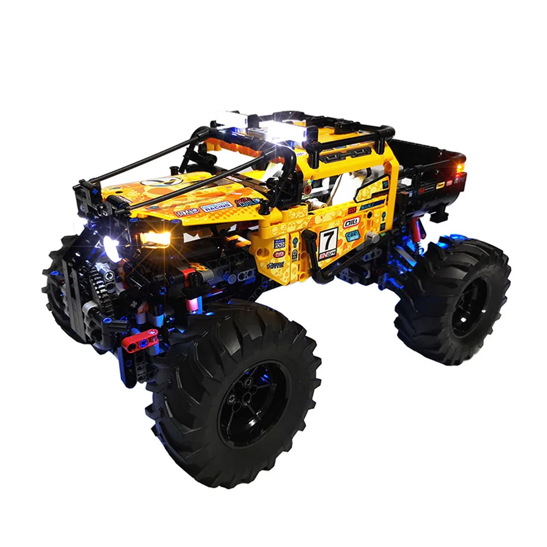 Батарейный блок светодиодный комплект освещения для 4x4 X Treme Off Roader 42099 (только