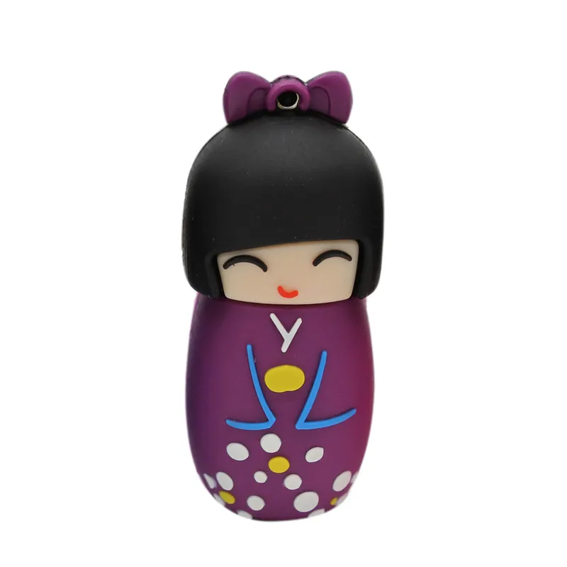 USB флеш-накопитель TEXT ME 64 ГБ 32 16 стильная японская кукла игрушка флешка |