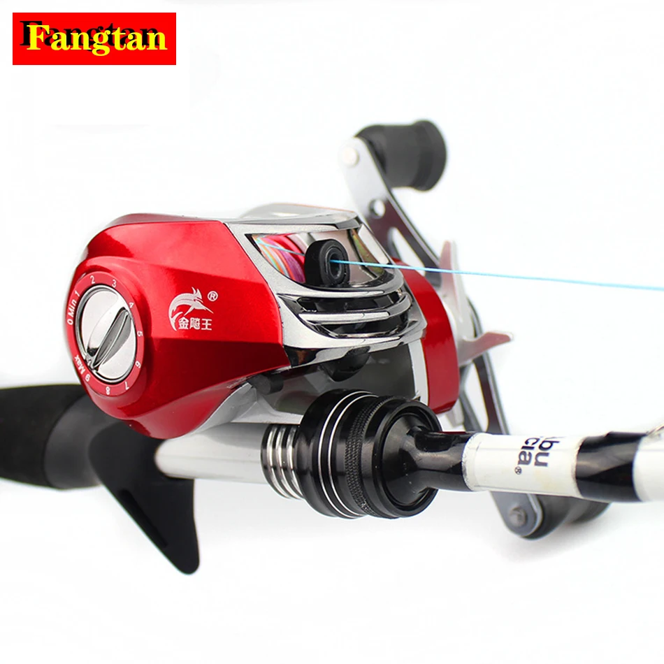 Рыболовная катушка для заброса приманки 7 2: 1 17 + шарикоподшипник левая и правая