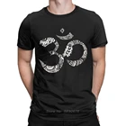 Удивительные футболки с надписью Om для мужчин, футболки из чистого хлопка, буддизм, Будда, религиозная религия, футболки с коротким рукавом, одежда для взрослых