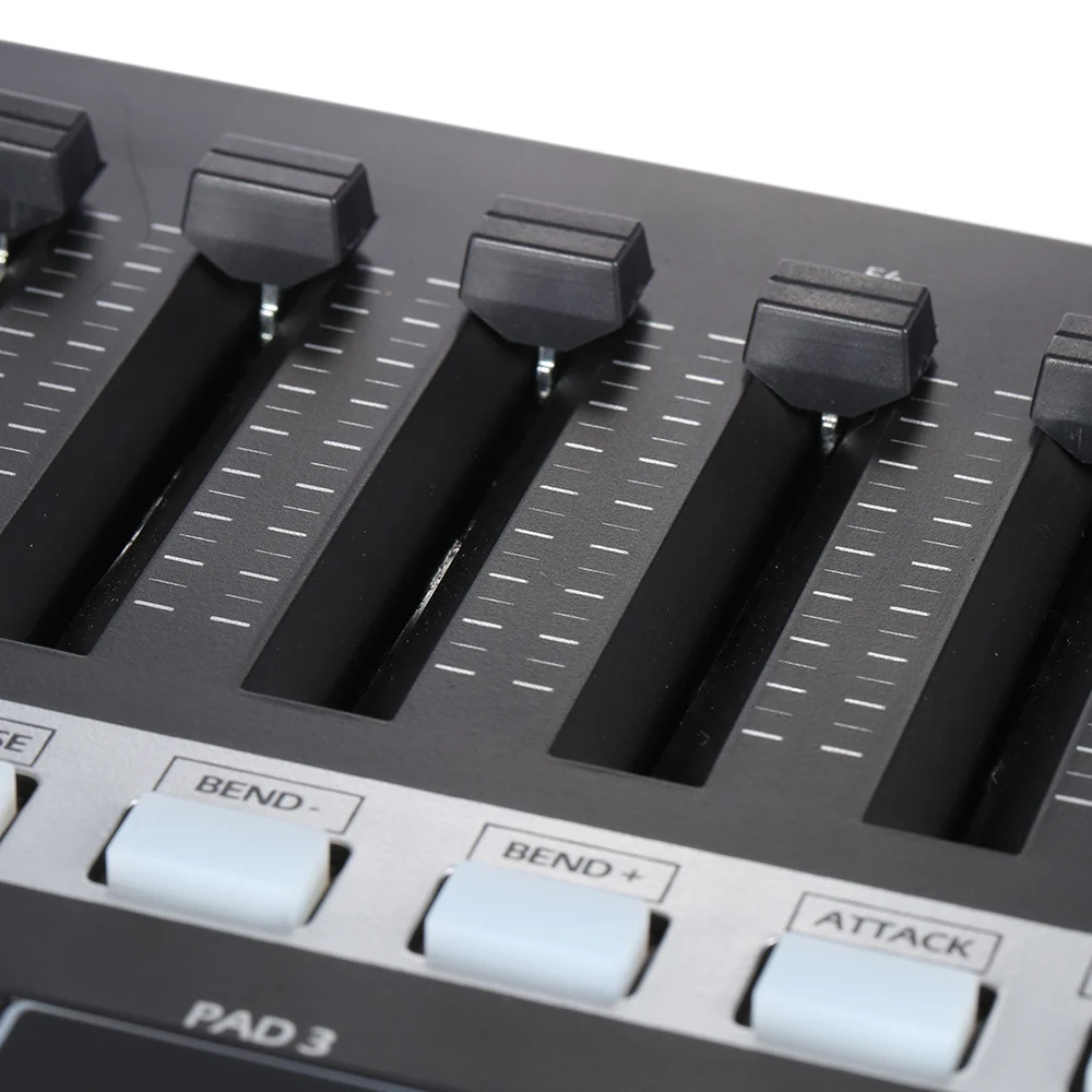 Портативный Контроллер MIDI Pad USB горячая Распродажа 16 барабанных колодок с