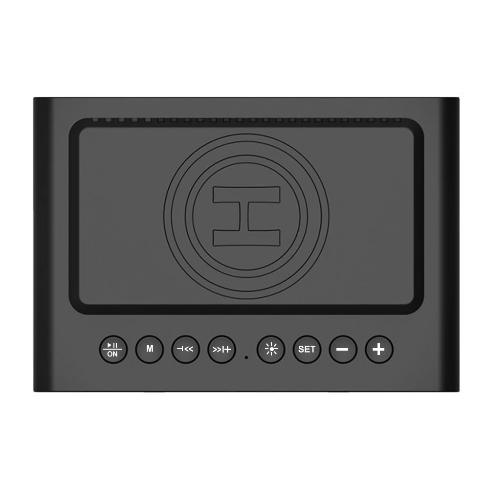 Беспроводная Bluetooth 5 0 динамиков экран двойной Рог Сабвуфер сигнализация зарядка