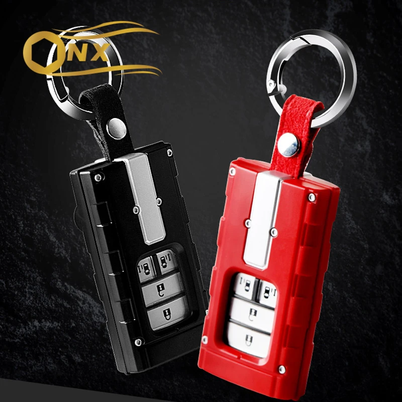

Car red head machine VTEC key cover case car remote control protective cover For Honda Tenth Generation Accord INSPIRE Civic