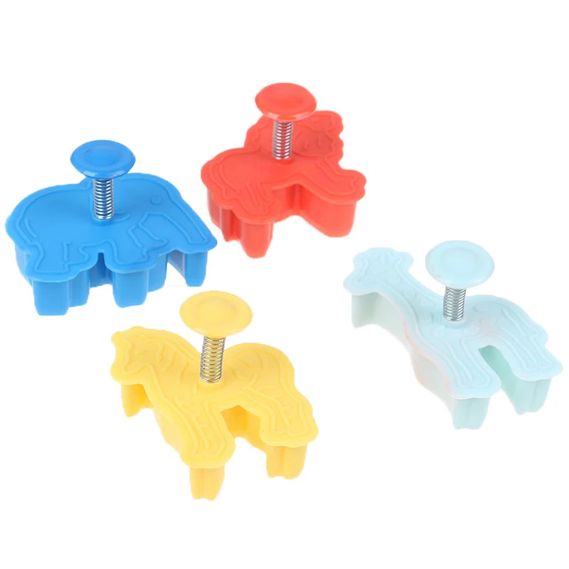 4 шт. животных форма для пластилина инструменты комплект песок Детский пластилин