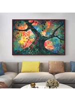 oil painting landscape diamond painting 5d home living room decoration painting hanging painting diy diamond embroidery
