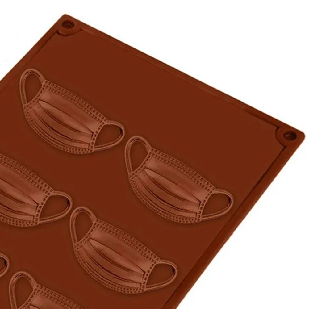 

8 Cavity Silicone Mold Pattern Baking Mold Cake Mold Chocolate Mousse Mold Three-Dimensional Coffee DIY Mold For Baking