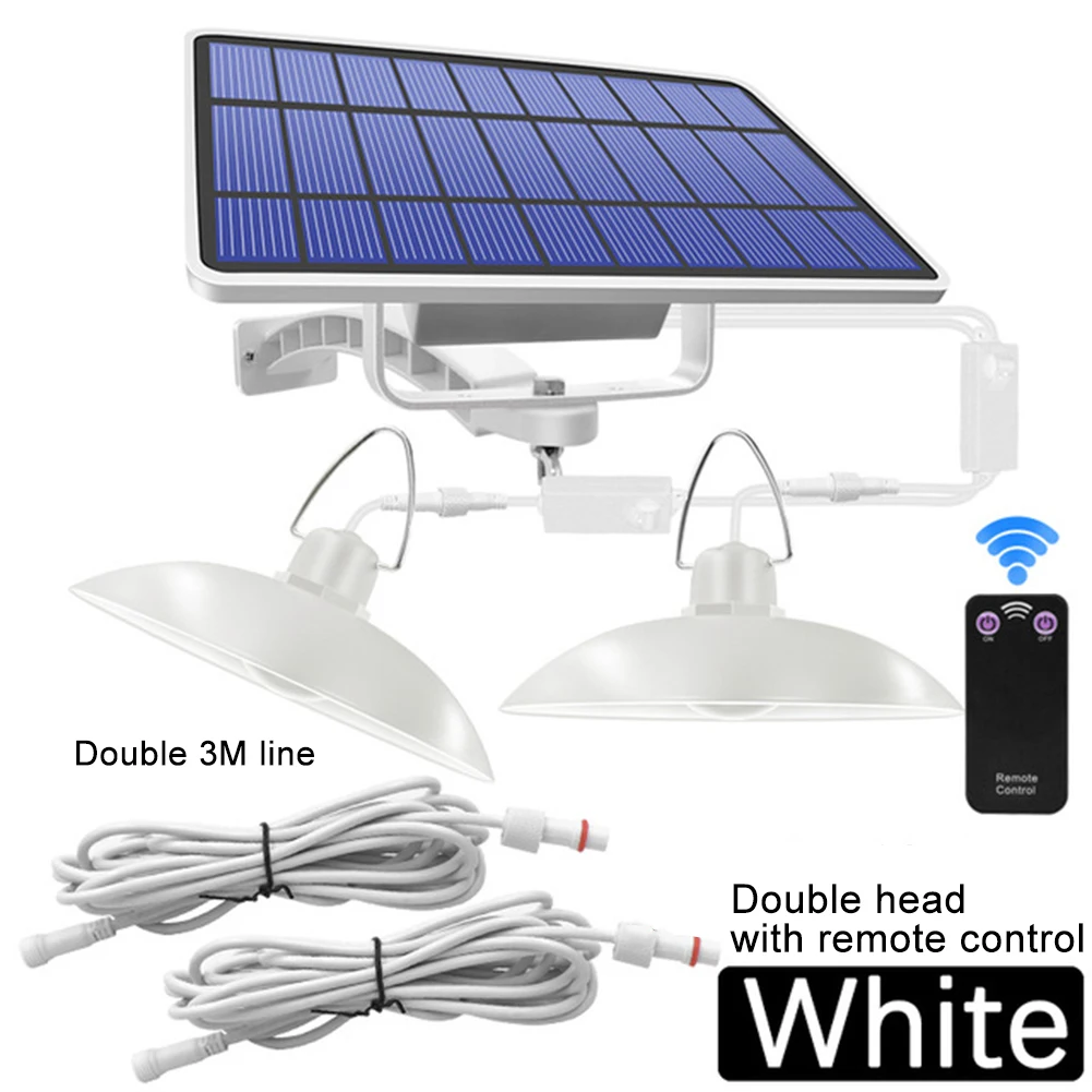 

Светодиодная лампа для сада и балкона, аварийный подвесной светильник на солнечной батарее с дистанционным управлением, водонепроницаемый...