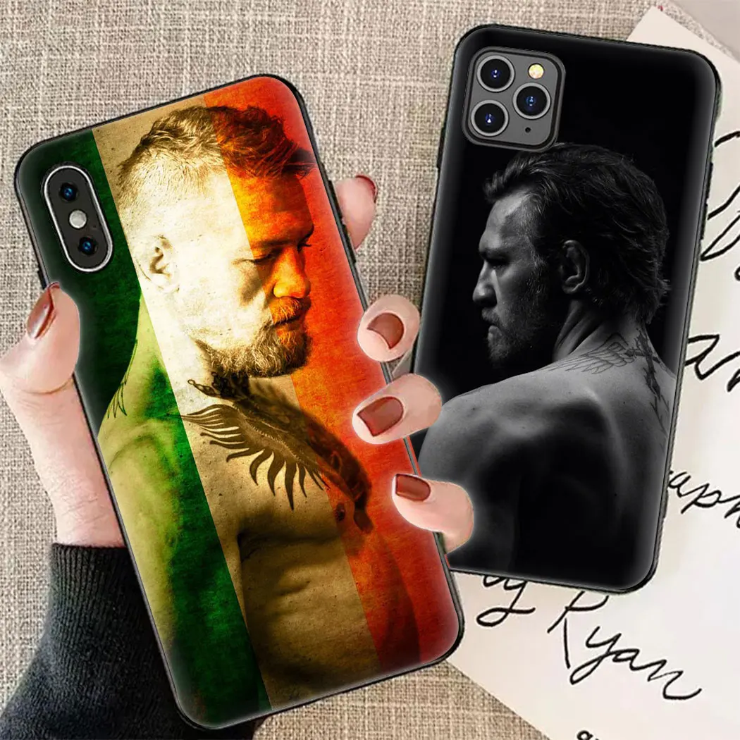 Мягкий силиконовый чехол Conor McGregor для iPhone 11 Pro Max 6 7 8 Plus 5 5S 6S X XR XS | Мобильные
