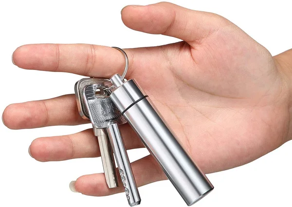 

Portable Titanium Toothpick Bag Set Reusable metal toothpicks with holders Cleaning Tool Reusable Metal Toothpicks For Outdoor