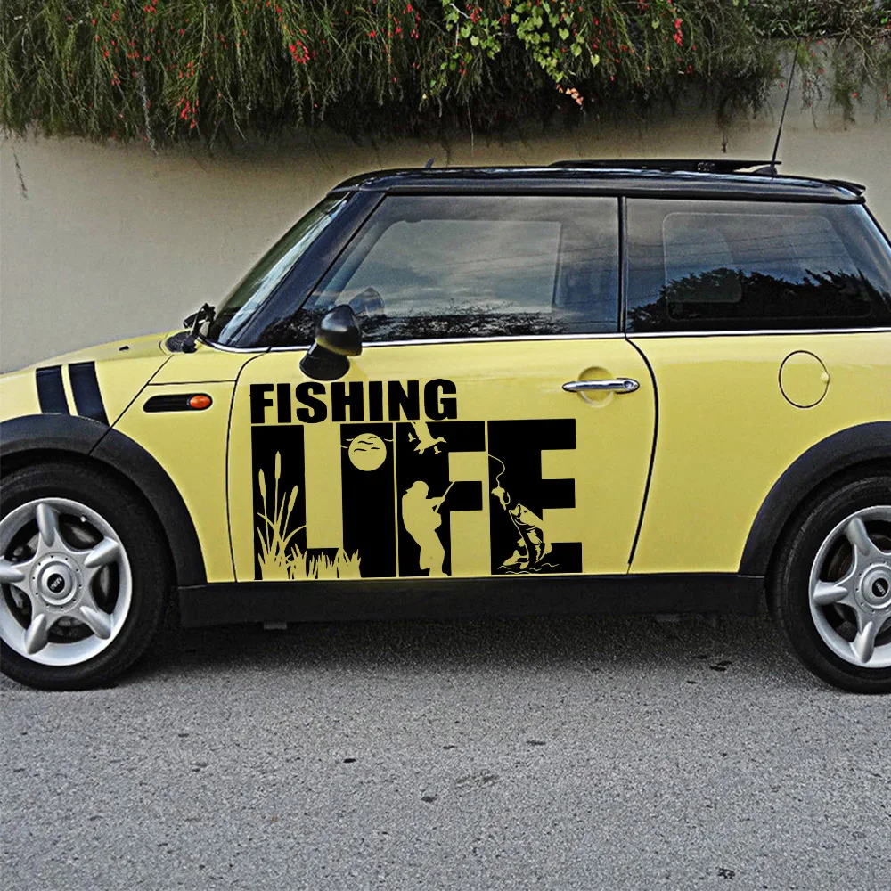 Крутой дизайн Автомобильная наклейка на заднюю дверь боковое окно автомобильная