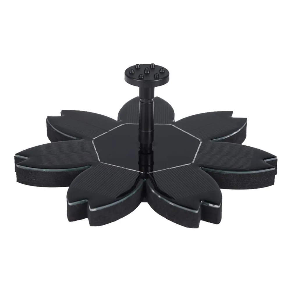 1 инновационный цветочный дизайн плавающий фонтан на солнечных батареях водяной