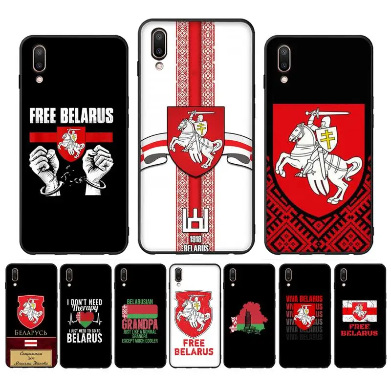 

Belarus flag Phone Case Case For Oppo Reno Realme C3 6Pro For vivo Y91C Y17 Y19