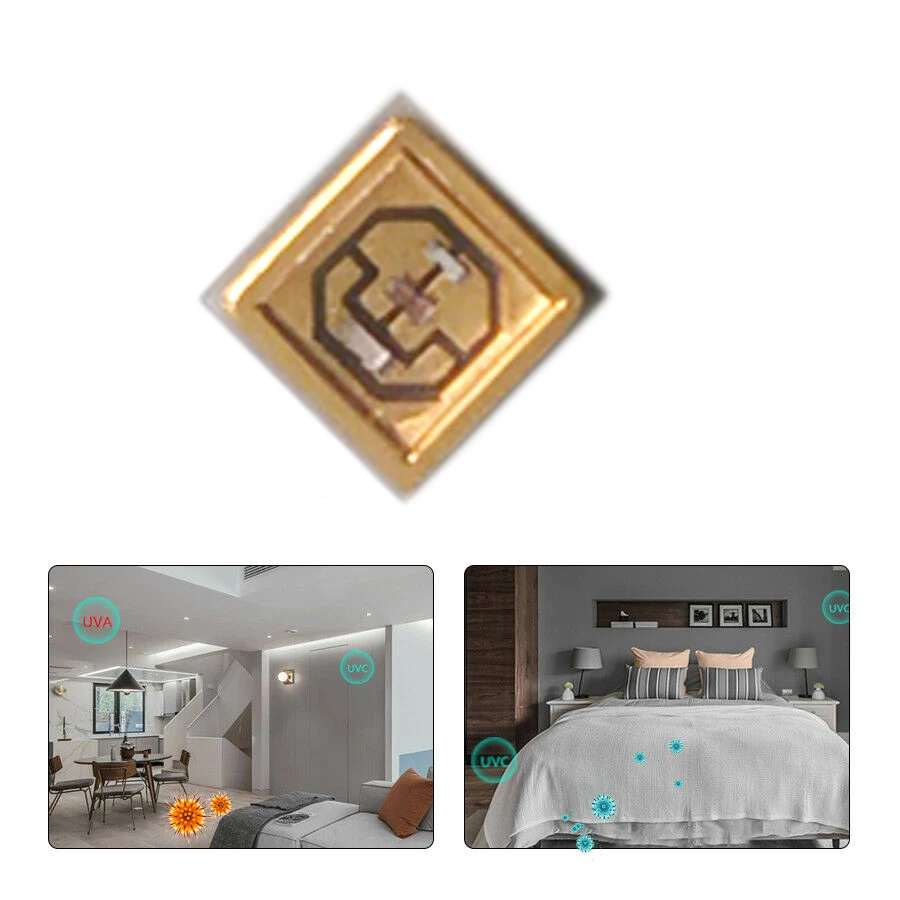 Светодиодные лампы высокой мощности 3535 нм UVC для УФ-дезинфекционного