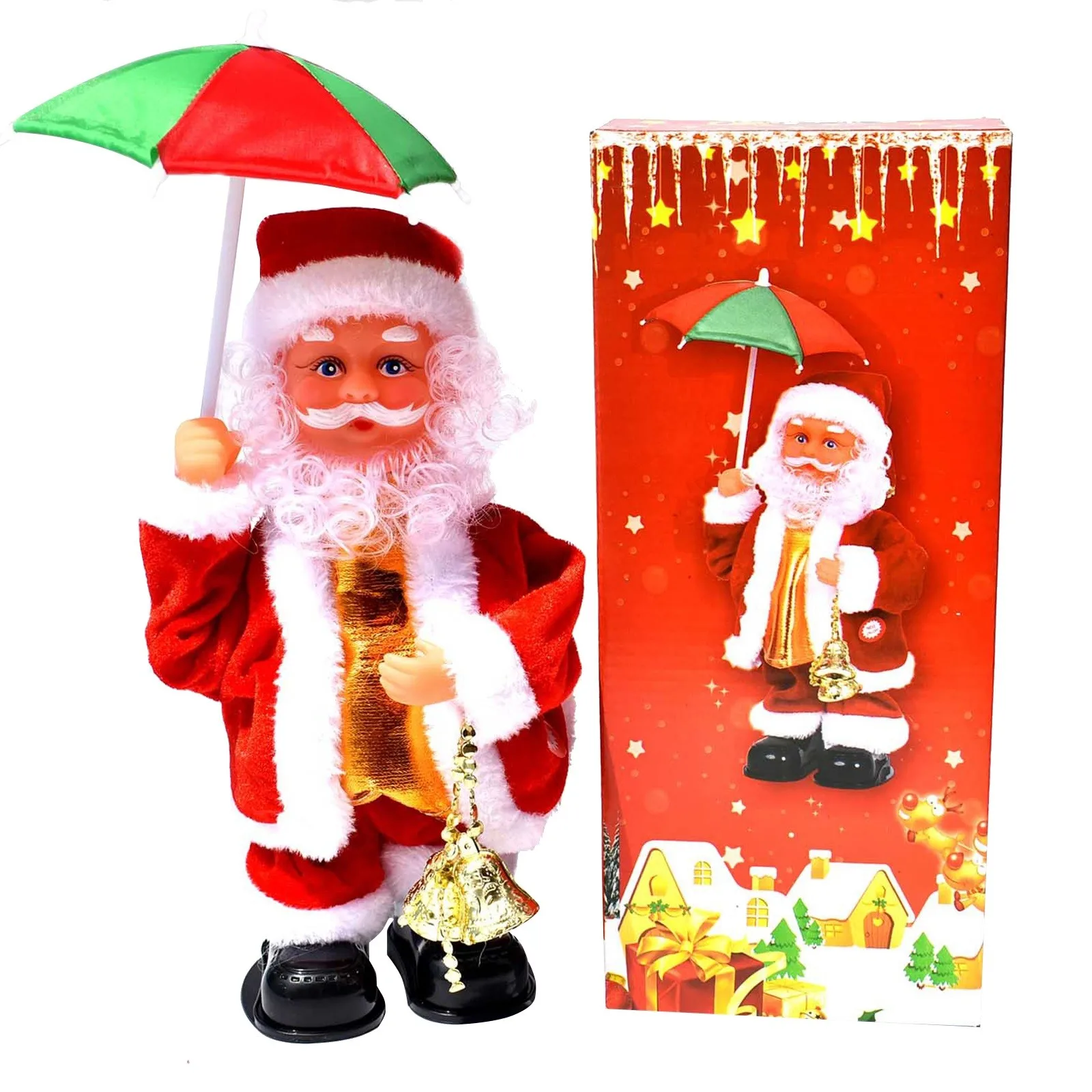 Рождественская электрическая Танцующая пение снеговик анимированная плюшевая