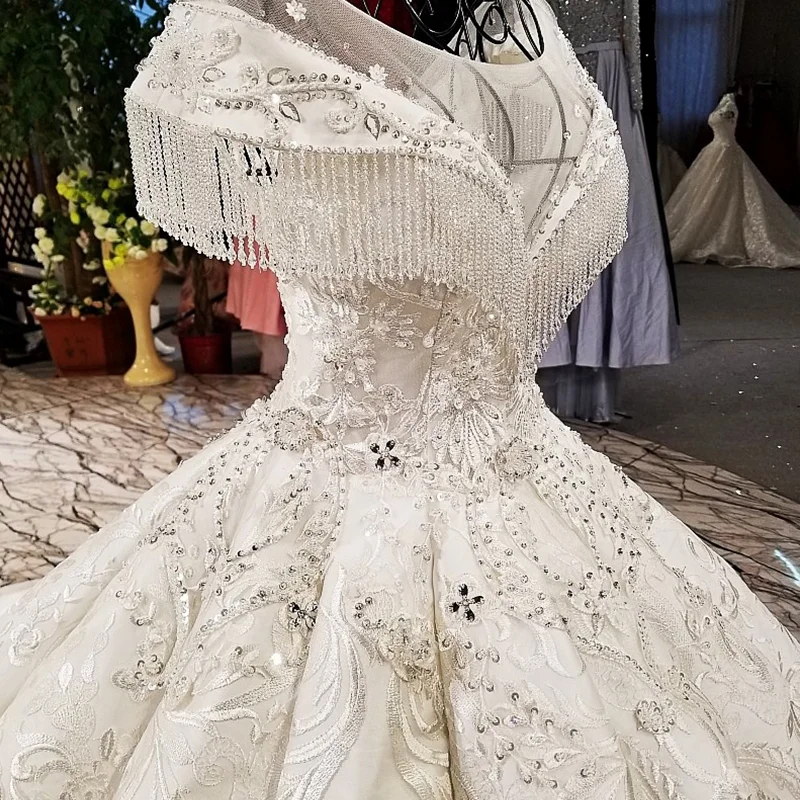 Ls41096 2018 Реальные фото показать белого цвета специальные атлас с короткими