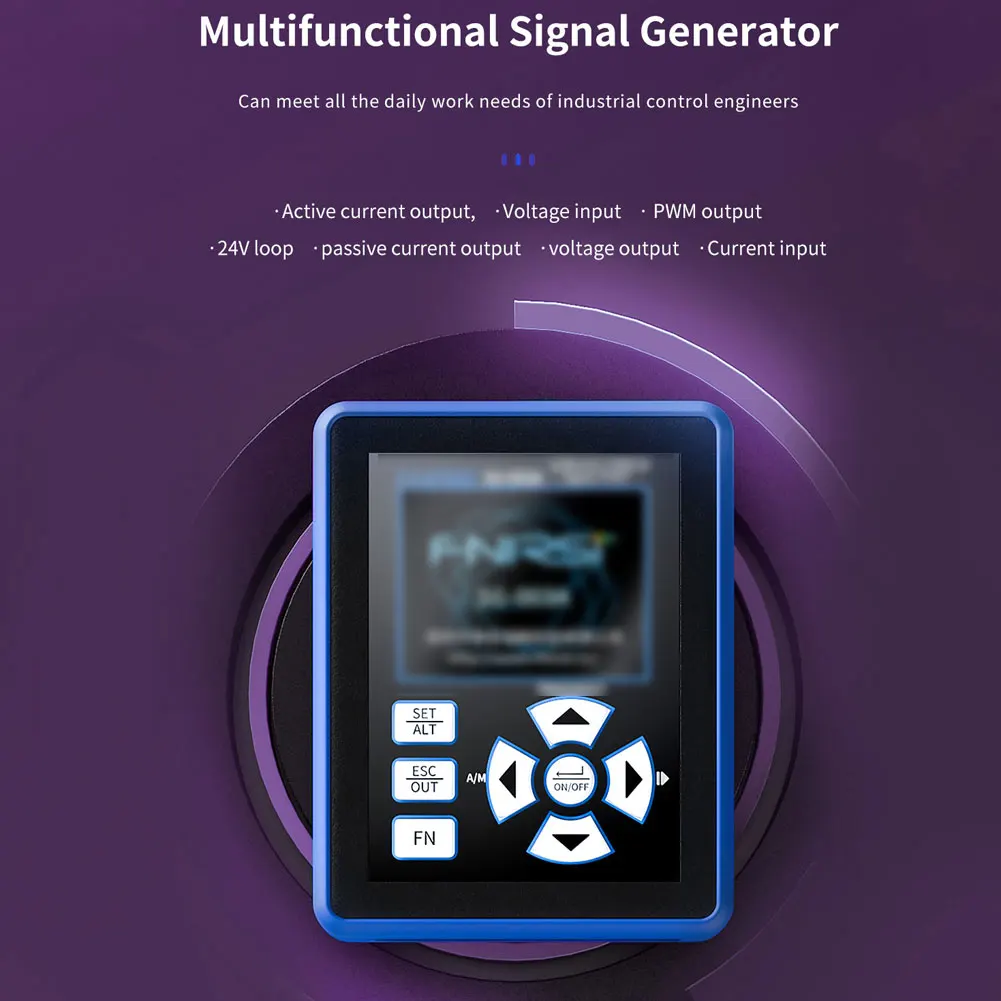 

Signal Generator SG-003A 0-20mA Adjustable Current Voltage Simulator 0-10V Sources Calibrator TFT LCD Screen Three Modes Choose