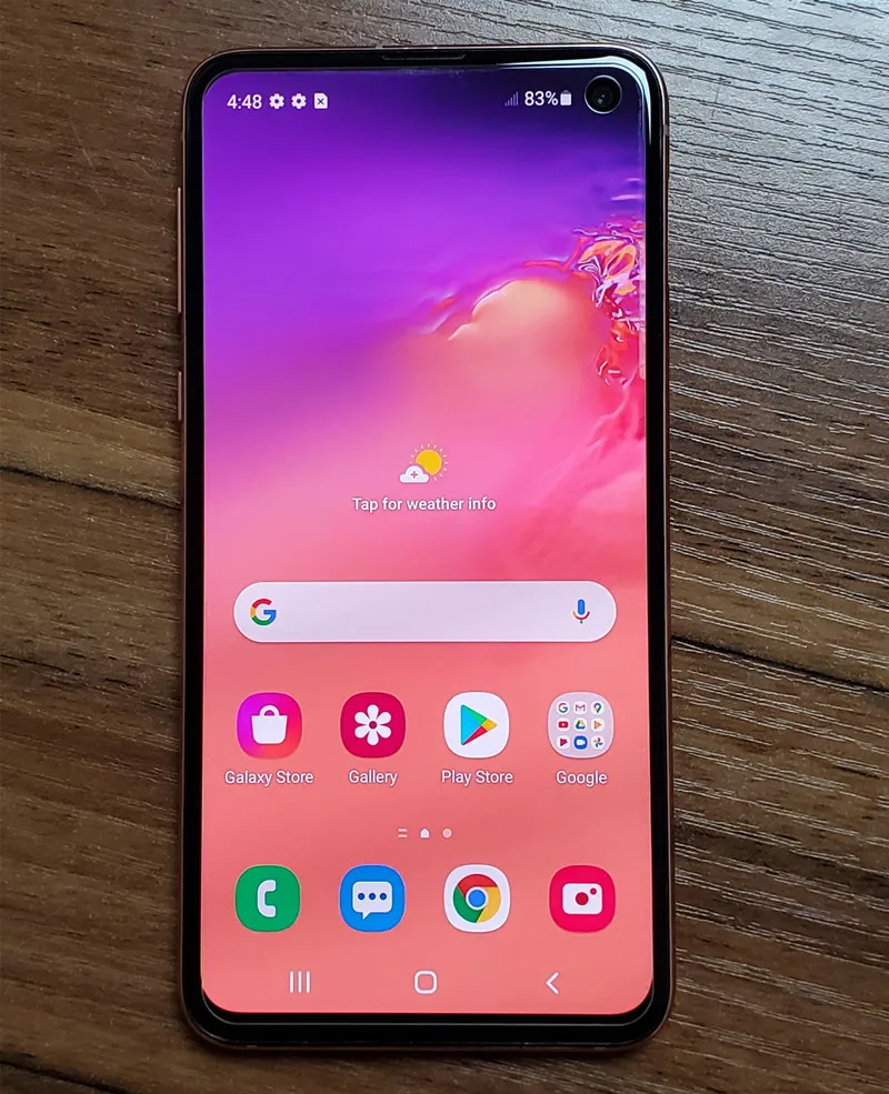 【 85% Новый 】 Мобильные телефоны Samsung S10e G970u1 128 ГБ нормально работающие
