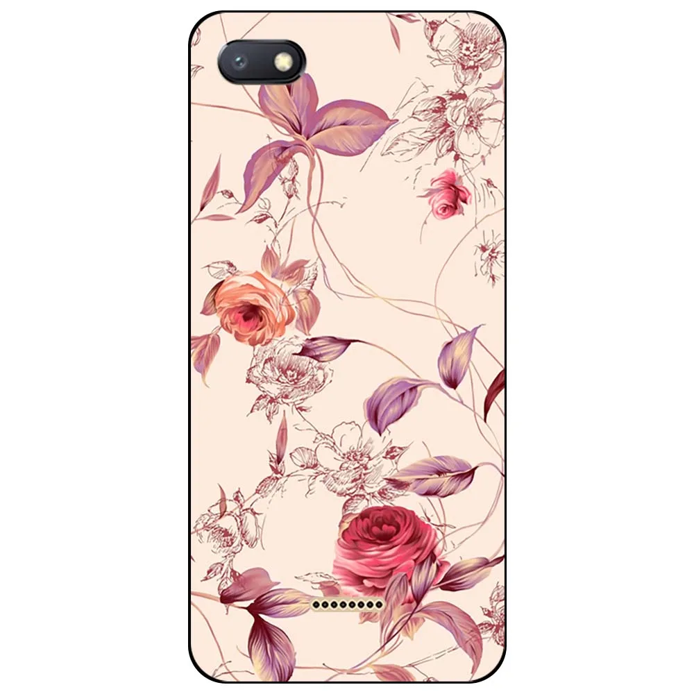 Case W143 Чехол для Xiaomi Redmi 6A, милый мягкий чехол из термополиуретана и силикона для Xiaomi Redmi 6A, чехол для Redmi A6, прозрачный чехол для девочки с фруктами, Redmi6A - Цвет: Case W143