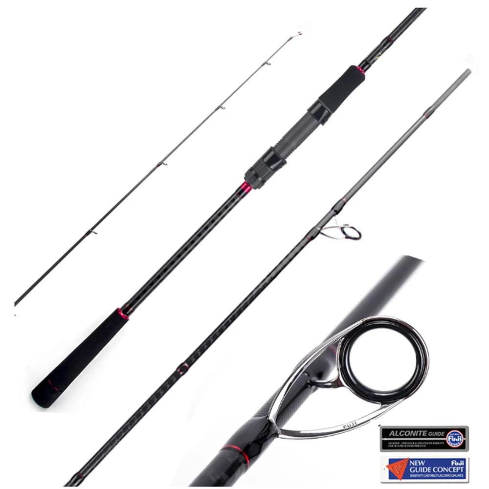 Бесконечная A6 рыболовная карбоновая удочка с морским басом 2 9 м fuji направляющая