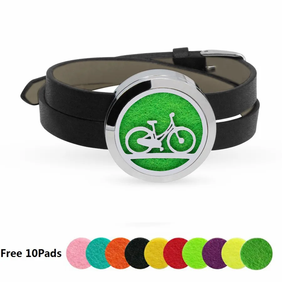 Браслет из нержавеющей стали с диффузором эфирного масла 30 мм 7 цветов | Украшения