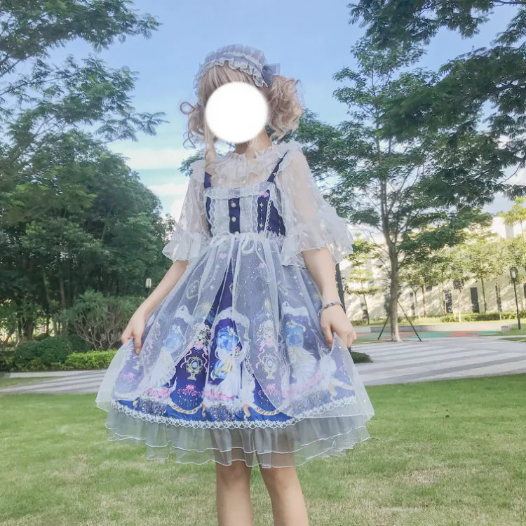 Японское платье без рукавов в стиле &quotЛолита&quot | Тематическая одежда и униформа