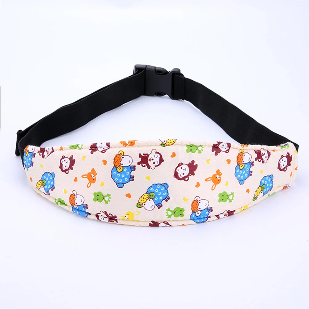 

High Quality Child Car Safety Seat Head Fixing Auxiliary Cotton Belt Pram Secure Strap Size Band for Baby Pram Child Safety Seat