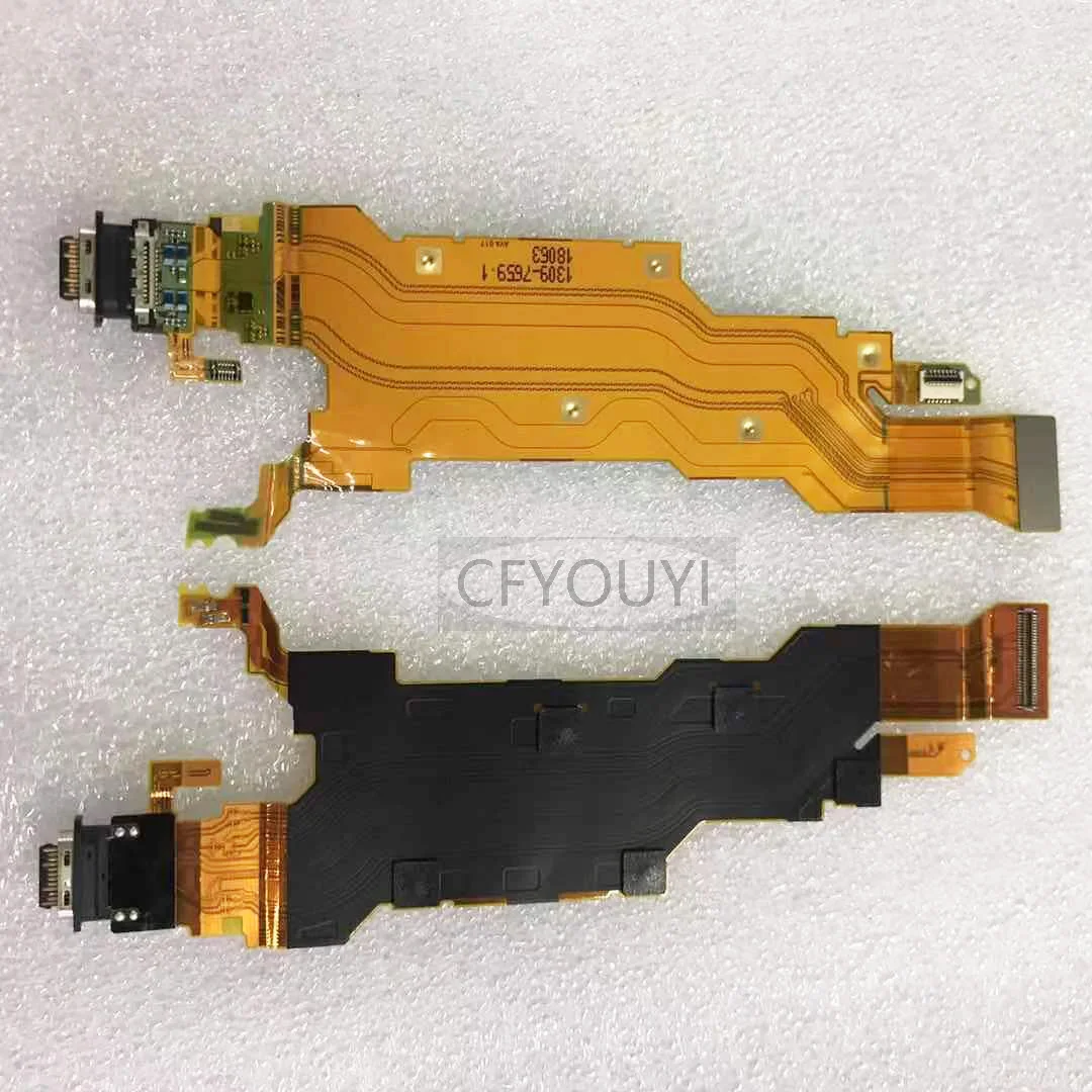 Для Sony Xperia XZ2 USB док разъем зарядный порт гибкий кабель|Шлейфы для мобильных