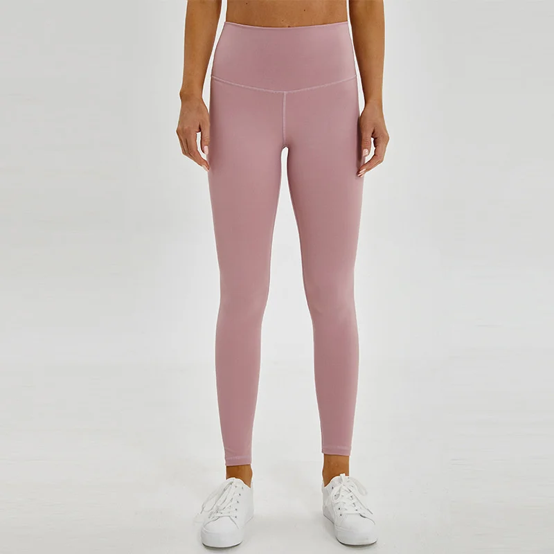 

Autumn and winter Yoga Pants women's hip lifting sports fitness clothes are thin, tight, high waist and small foot nine leggings