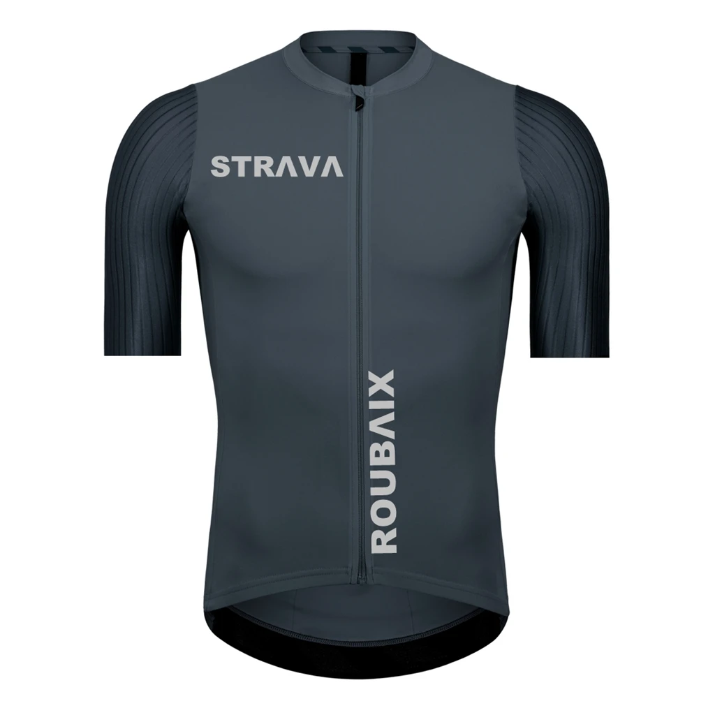 

STRAVA ROUBAIX Pro cycling jersey breathable bicycle clothing Ropa Ciclismo men summer quick-drying bike wear clothe shirt top