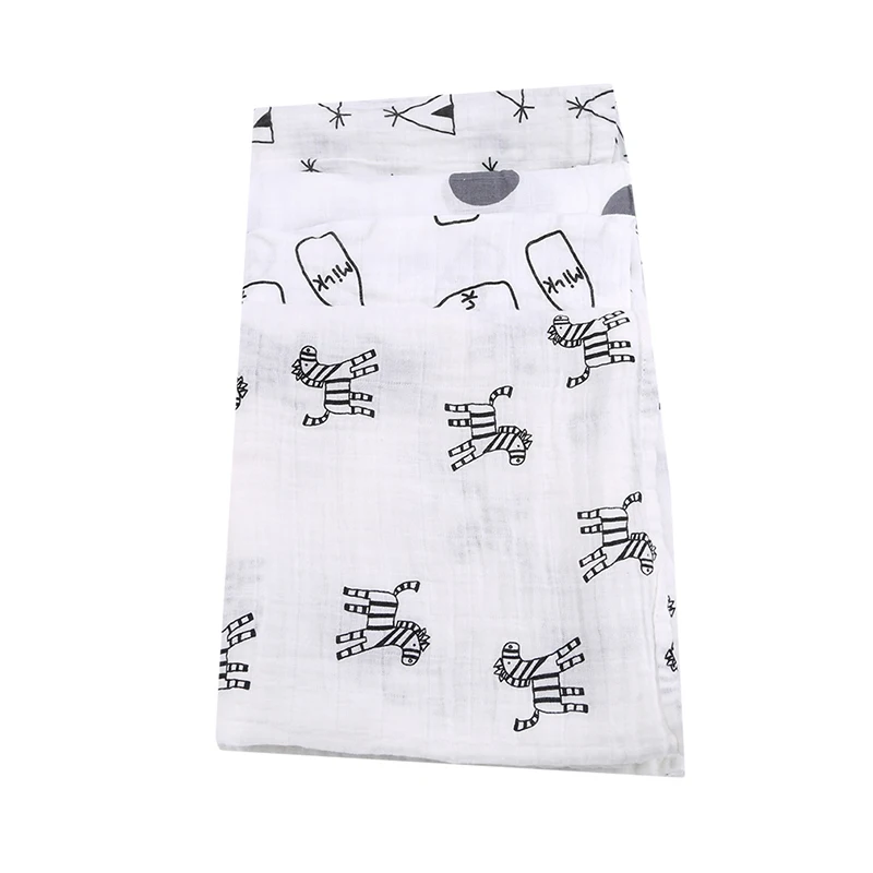 

Bath Towel Hold Wraps Hot Sale High Quality Muslin Cloth Cotton Newborn Baby Swaddles Baby Blankets Double Layer Gauze