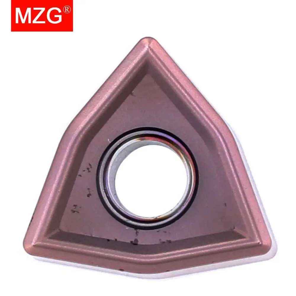 MZG 10 шт. WNMG MS ZM30 токарный станок с ЧПУ Запчасти 0804 подвергая механической
