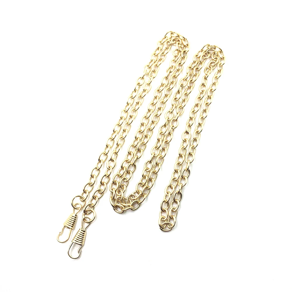 30PCS 120cm Metal Link Chains Replacement Handbag Clutch Purse Crossbody Shoulder Bag Straps DIY Luggage Hardware Accessories