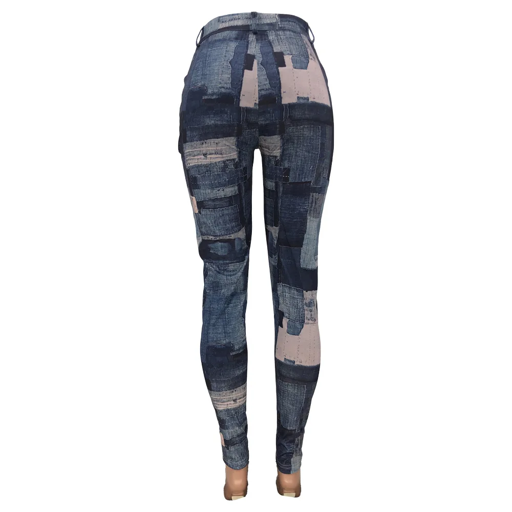 

Color Contrast K-Pop High Street Fashion Elastic Waist Pants For Women Autumn Winter Newest Trousers Female Sweatpants