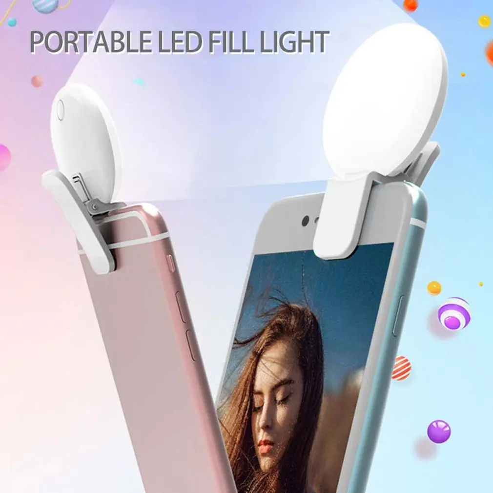 

Led Selfie Ring Compact Selfie Ring Light Novelty Makeup Lightings Led Selfie Lamp Mobile Phones Photo Night Light